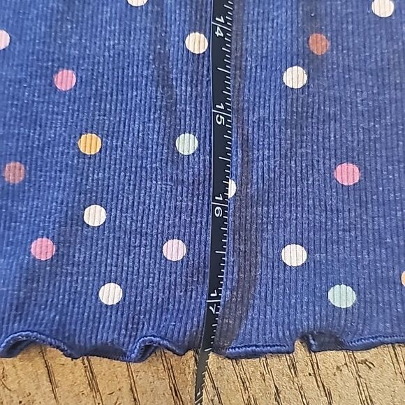 Long Sleeve polka dot top size 6 Jumping Beans - Picture 6 of 8